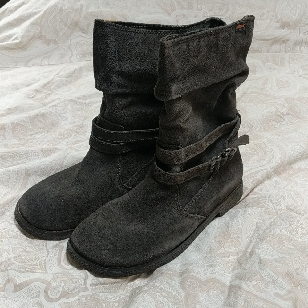 Rocket Dog Gray Suede Boots